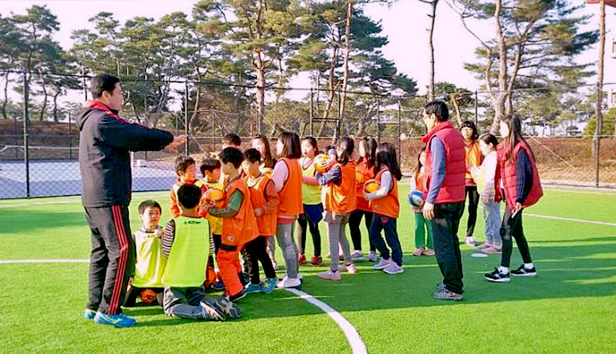 재능기부 풋살교육